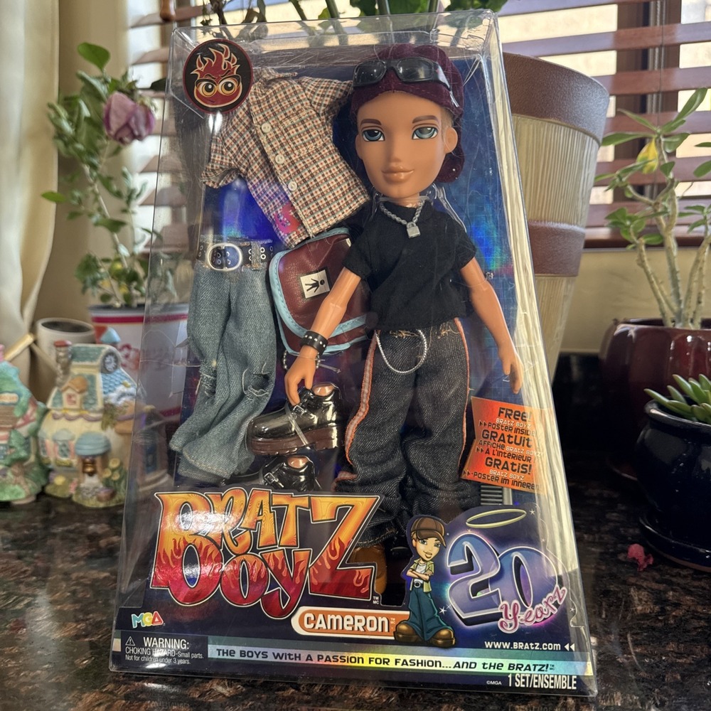 Bratz 20 Yearz Special Anniversary Edition Cameron Boy Fashion Doll 577768